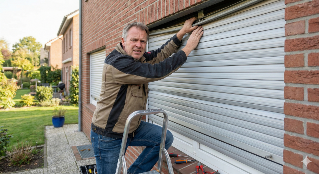 Rollig Shutter Problem How to Fix a Jammed Roller Shutter